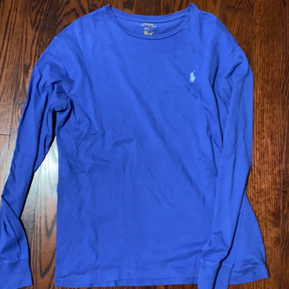 Medium long sleeve polo shirt